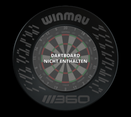 Winmau Blade 360 Dartboard Surround - Schwarz