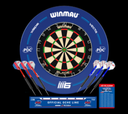 Winmau Blade 6 PDC Surround Set - Blau