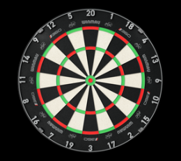 Winmau Blade 6 Triple Core 360 Steeldartboard