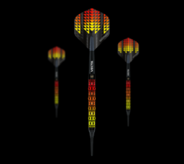 Winmau Firestorm Flame Parallel Softdarts - 20g