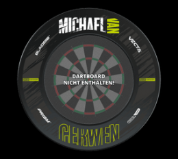 Winmau MvG Retro Design Dartboard Surround