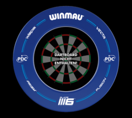 Winmau PDC Dartboard Surround - Blau