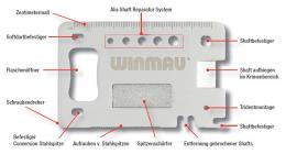 Winmau Pr?zisionswerkzeug ?Multi-Tool? Profi