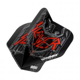 Winmau Rock Legends Slayer Black Eagle Flights schwarz