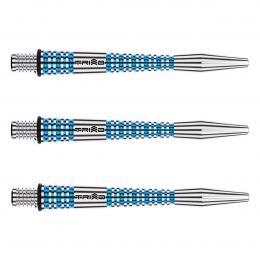 Winmau Triad RX Aluminium Blau Dart-Sch?fte - verschiedene L?ngen Intermediate