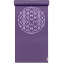 Yogistar Yogamatte Basic Flower of Life - violett