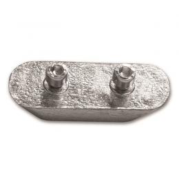 Zinkanode für Yamaha Platte oval 60x22mm