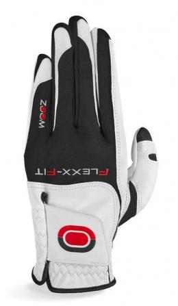Zoom Hybrid Golf-Handschuh Herren | RH white black red one size